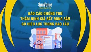 Báo Cáo Chứng Thư Thẩm Định Giá