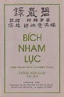 Bích Nham Lục Giảng Giải