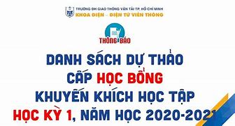 Danh Sách Học Bổng Khuyến Khích Ctu